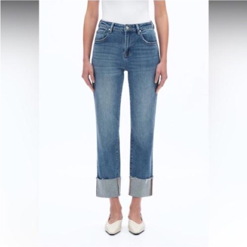 Bayeas 29 highrise stretchy Stylish Blue Cropped Women's Jeans